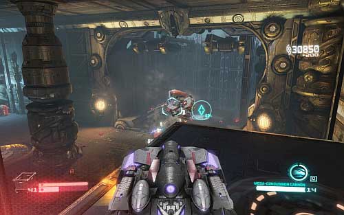 After the battle move forward until you get to the closed room with yellow light - Chapter 10 - The Final Counton - p. 2 - Walkthrough - Transformers: Fall of Cybertron Game Guide & Walkthrough
