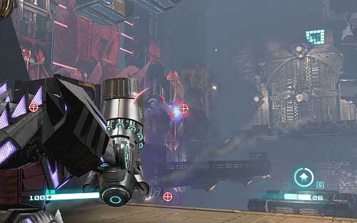 When you get down start following the pointer - Chapter 10 - The Final Counton - p. 2 - Walkthrough - Transformers: Fall of Cybertron Game Guide & Walkthrough