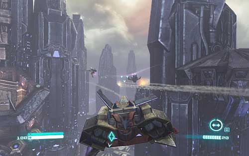 Move to the last pointer, kill enemies and place the last charge - Chapter 11 - Starscreams Betrayal - p. 1 - Walkthrough - Transformers: Fall of Cybertron Game Guide & Walkthrough