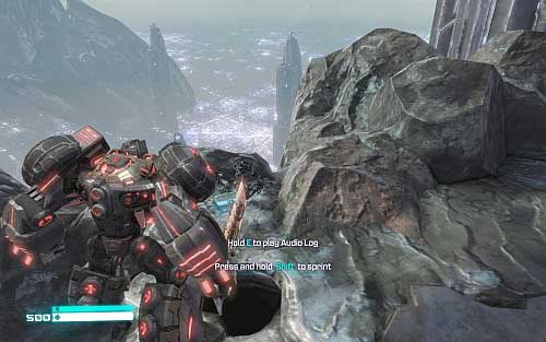 After the fight come to Hardshell and use him on the local panel - Chapter 11 - Starscreams Betrayal - p. 2 - Walkthrough - Transformers: Fall of Cybertron Game Guide & Walkthrough