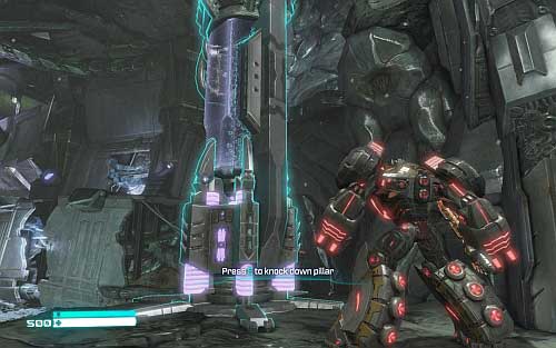 After a while you will have to fight with insects - Chapter 12 - Grimlock Smash - p. 1 - Walkthrough - Transformers: Fall of Cybertron Game Guide & Walkthrough
