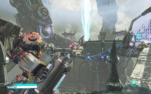 Land and move forward - Chapter 12 - Grimlock Smash - p. 2 - Walkthrough - Transformers: Fall of Cybertron Game Guide & Walkthrough