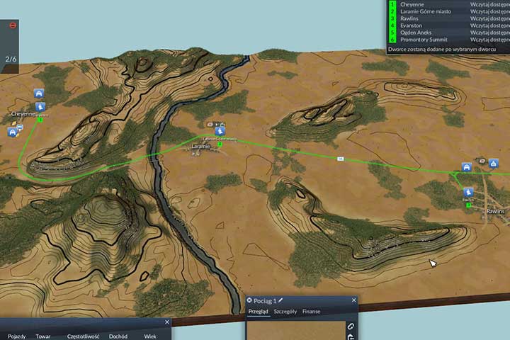 Connect Laramie and Rawlins (side objective: negotiate with Indians) - Mission 1 - Wild West | The USA Campaign - The USA Campaign - Transport Fever Game Guide