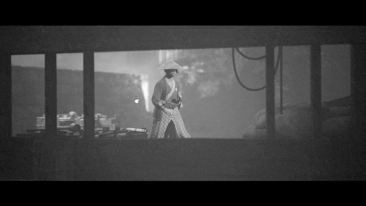 Keep going left; you'll have to find more enemies on the rooftops - Trek to Yomi: Chapter 7 - walkthrough - Walkthrough - Trek to Yomi Guide