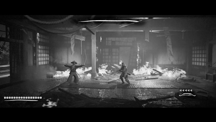 You can attack Kagerou with - Trek to Yomi: Chapter 7 - walkthrough - Walkthrough - Trek to Yomi Guide