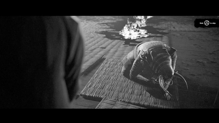 Once you've defeated the spirits, you have to finish the fight with the demon - Trek to Yomi: Chapter 7 - walkthrough - Walkthrough - Trek to Yomi Guide