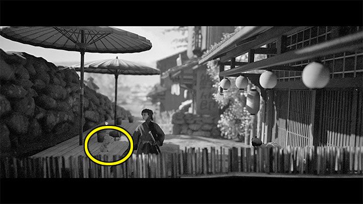 The secret is obtained shortly after the first battles with the bandits - Trek to Yomi: Chapter 1 - all secrets and collectibles - Secrets & Collectibles - Trek to Yomi Guide