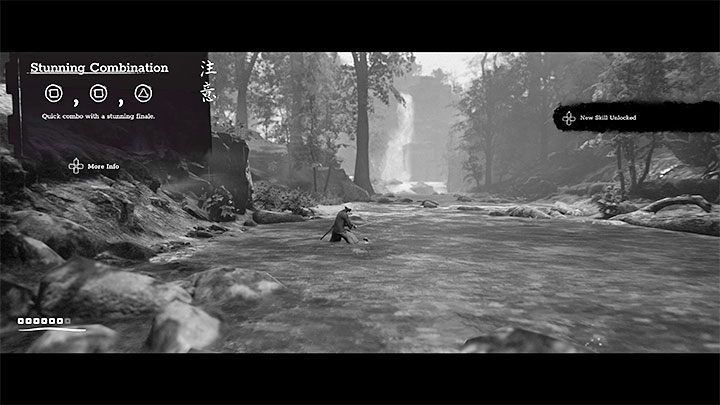 A linear path will lead you to the first shrine - Trek to Yomi: Chapter 2 - walkthrough - Walkthrough - Trek to Yomi Guide