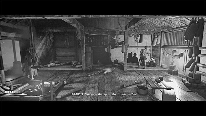 Go to the village gate and open it - Trek to Yomi: Chapter 2 - walkthrough - Walkthrough - Trek to Yomi Guide