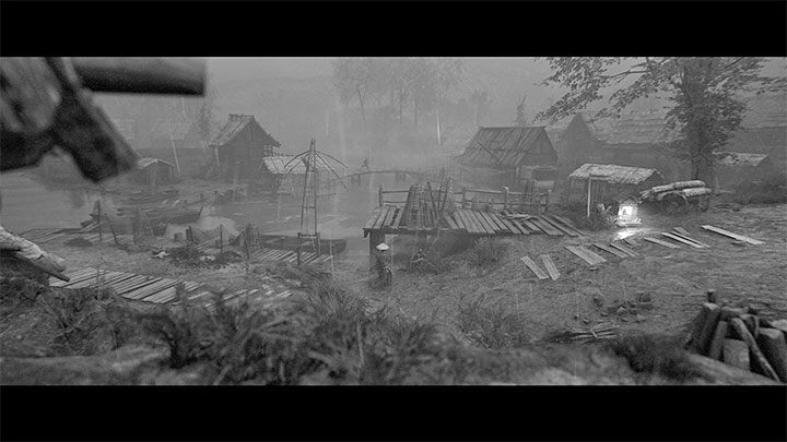 Use the shrine on the small hill and go right - Trek to Yomi: Chapter 2 - walkthrough - Walkthrough - Trek to Yomi Guide