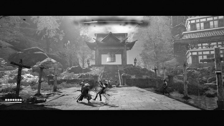 After Sadatame takes enough damage, he will retreat from the battlefield, and you will have to kill a few regular enemies - Trek to Yomi: Chapter 2 - walkthrough - Walkthrough - Trek to Yomi Guide