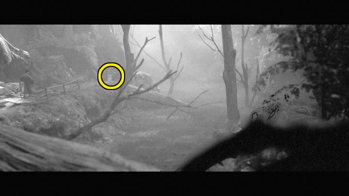 Head back to the starting point, but don't go to the right yet - Trek to Yomi: Chapter 4 - walkthrough - Walkthrough - Trek to Yomi Guide