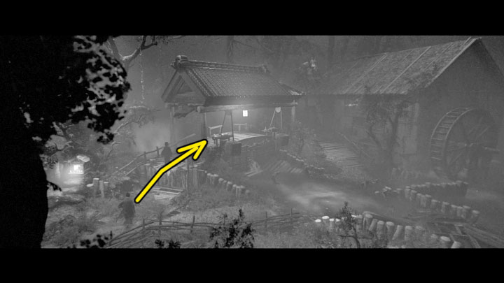 Defeat a few regular monsters and reach the big area with a shrine - Trek to Yomi: Chapter 4 - walkthrough - Walkthrough - Trek to Yomi Guide