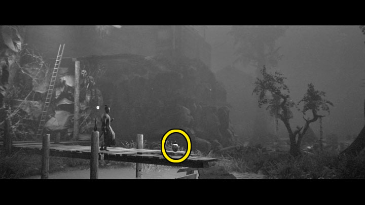 Go back to the previous area and head towards the entrance to the building - Trek to Yomi: Chapter 4 - walkthrough - Walkthrough - Trek to Yomi Guide