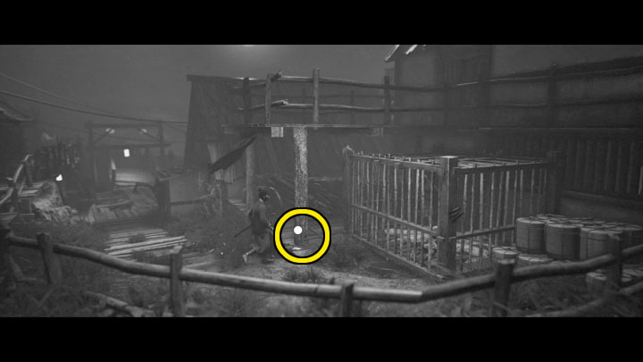 Go back upstairs and head right while keeping an eye out for cocoons - Trek to Yomi: Chapter 4 - walkthrough - Walkthrough - Trek to Yomi Guide