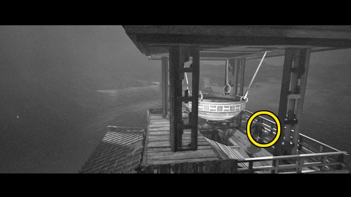 Head towards the larger structure visible in the distance and be ready to play aggressively because, among other enemies, you'll encounter another marksman along the path - Trek to Yomi: Chapter 4 - walkthrough - Walkthrough - Trek to Yomi Guide