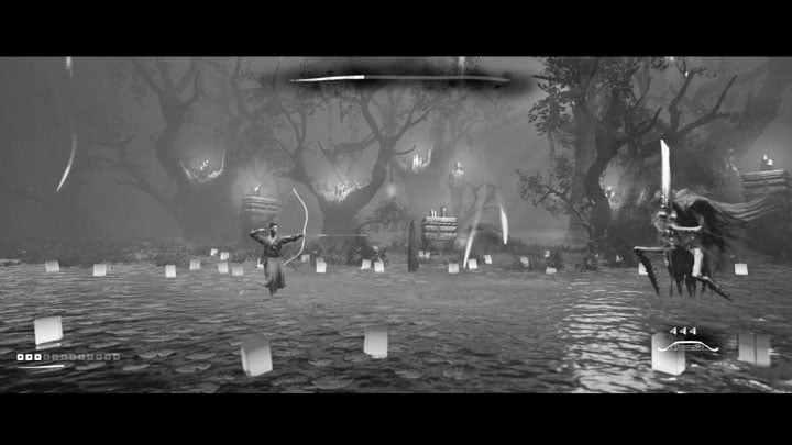 You can use all your weapons to attack the boss - Trek to Yomi: Chapter 4 - walkthrough - Walkthrough - Trek to Yomi Guide