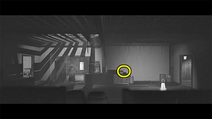 Don't go to the nearest building immediately; instead, go as far to the right as you can - Trek to Yomi: Chapter 3 - walkthrough - Walkthrough - Trek to Yomi Guide