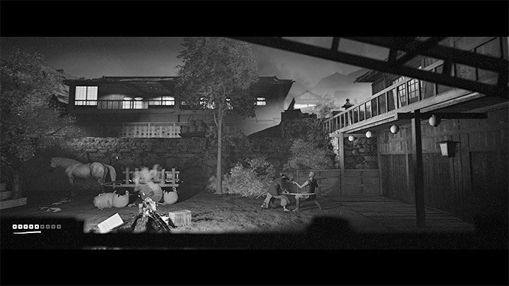 Soon you will reach the location where you will encounter the first opponent with a spear - Trek to Yomi: Chapter 3 - walkthrough - Walkthrough - Trek to Yomi Guide