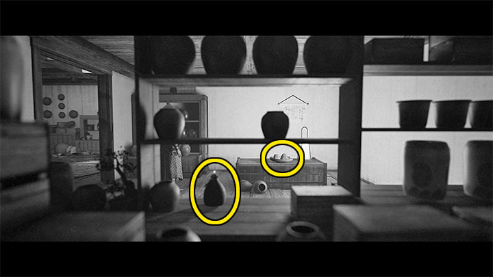 Break open the door of a new apartment building - explore the small room on the ground floor first (shown in the picture) - Trek to Yomi: Chapter 3 - walkthrough - Walkthrough - Trek to Yomi Guide