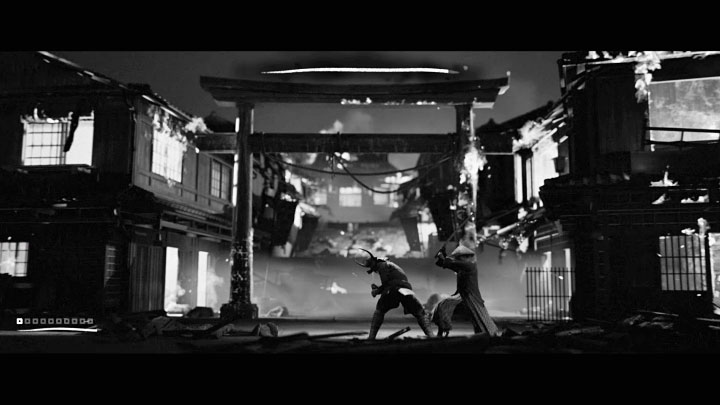 During the fight, you have to block and parry the boss's attacks (he uses long combos so always wait for it to end) and counterattack - Trek to Yomi: Chapter 3 - walkthrough - Walkthrough - Trek to Yomi Guide