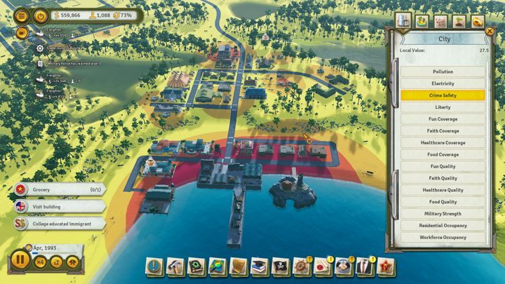 The high crime rate is actually desirable at this stage. - Speakeasy - tips and walkthrough - Islands Walkthrough - Tropico 6 Guide