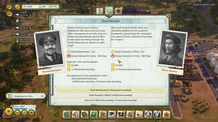 Below you will find a list of all factions you will encounter during the game - Fractions in Tropico 6 - Basics - Tropico 6 Guide