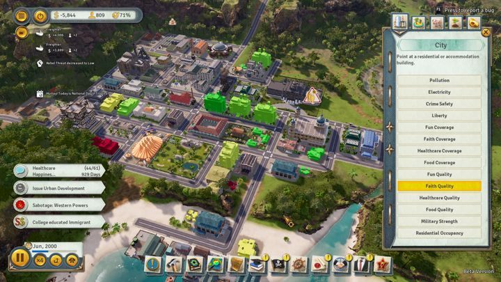1 - Happiness and approval | Mechanics in Tropico 6 - Mechanics - Tropico 6 Guide