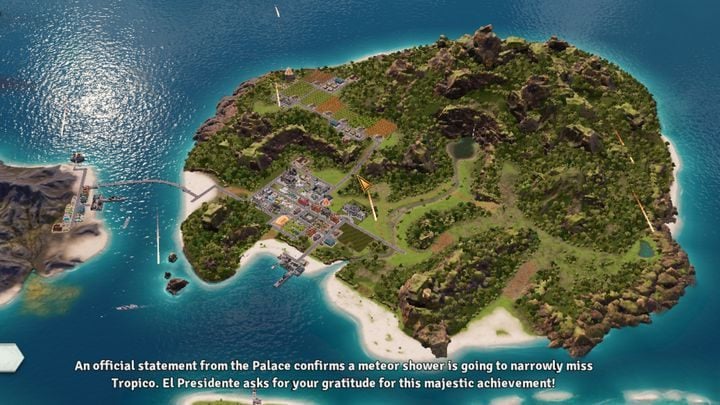Once the disaster has ended, youll receive a message informing you about the amount of buildings that were subjected to fires - Natural disasters | Mechanics in Tropico 6 - Mechanics - Tropico 6 Guide