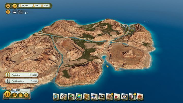 View of the island. - Shackland - Islands Walkthrough - Tropico 6 Guide