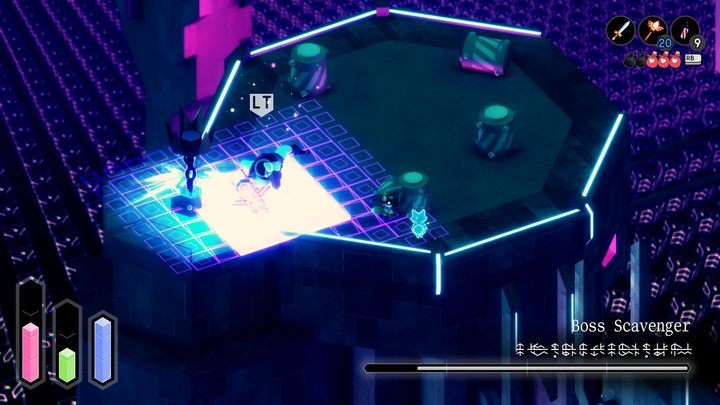 This time it's worth to focus on a rather passive, long, defense-based tactic and sporadic counter-attacks - Tunic: Boss Scavenger - boss, how to beat? - Bosses - Tunic Guide