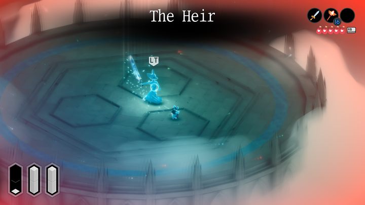 The Heir is the only boss in the game that has 2 phases, which means you must get rid of two health bars - Tunic: The Heir - boss, how to beat? - Bosses - Tunic Guide