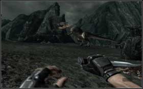 Don't try to fight the T-Rex when he arrives - try to avoid him and run - Death Valley - Walkthrough - Turok - Game Guide and Walkthrough