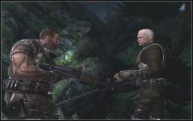 Cutscene time - some beast will attack you atop of it, but Reese will come with relief - Death Valley - Walkthrough - Turok - Game Guide and Walkthrough