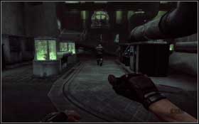 After climbing the ladders you will encounter first enemies - try to eliminate them quietly, using knife, and not to trigger the alarm as long as it is possible - Into the Breach - Walkthrough - Turok - Game Guide and Walkthrough