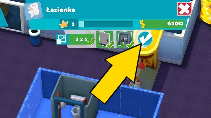 When you're done, all you need to do is confirm the room with the button shown above - Two Point Campus: Building rooms - Basics - Two Point Campus Guide