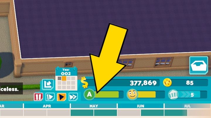 The overall teaching results at your university are displayed here - Two Point Campus: User interface - Basics - Two Point Campus Guide