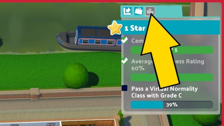 After clicking on this button, you will see the leaderboard where you can compare your results with other players - Two Point Campus: User interface - Basics - Two Point Campus Guide