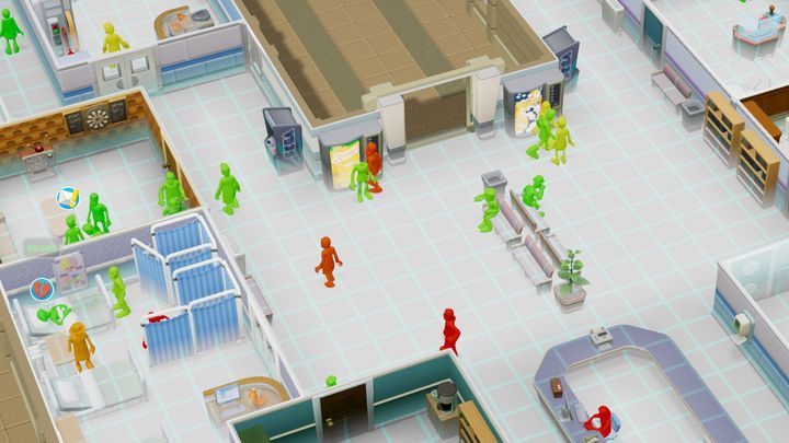 Screen filters will allow you to monitor a single parameter across the entire hospital. - Patients in Two Point Hospital - Mechanics - Two Point Hospital Game Guide