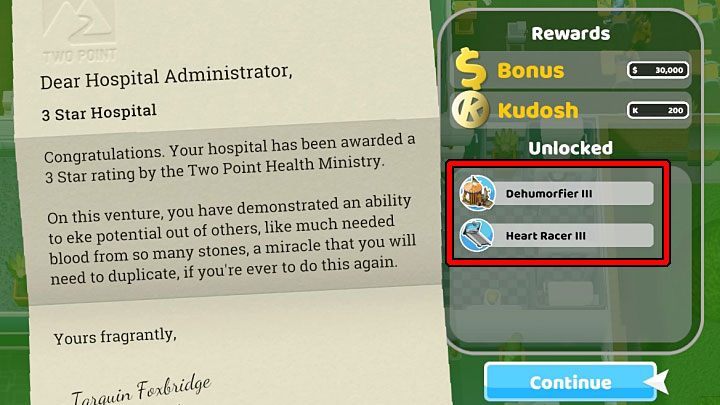 Unfortunately, you cant upgrade devices without any restrictions - Trophies and achievements in Two Point Hospital - Appendix - Two Point Hospital Game Guide