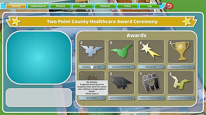 Trophy type: gold - Trophies and achievements in Two Point Hospital - Appendix - Two Point Hospital Game Guide