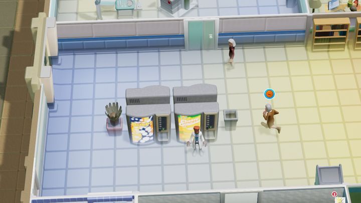 Visible temperature difference in two parts of a one room. - How to control hospital parameters in Two Point Hospital? - Mechanics - Two Point Hospital Game Guide