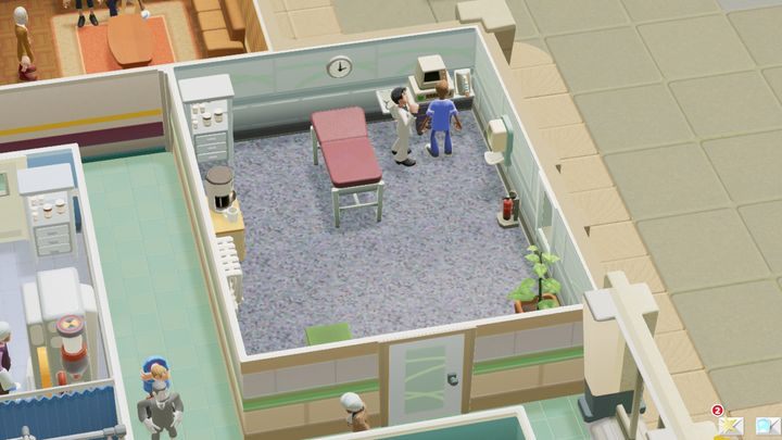 The room is particularly important at the beginning of the game - Hospital Rooms in Two Point Hospital - Mechanics - Two Point Hospital Game Guide