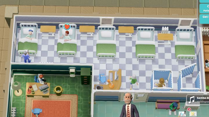 Its a diagnostic and therapeutic room - Hospital Rooms in Two Point Hospital - Mechanics - Two Point Hospital Game Guide