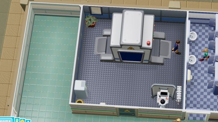 Its a diagnostic room where X-ray equipment is used - Hospital Rooms in Two Point Hospital - Mechanics - Two Point Hospital Game Guide