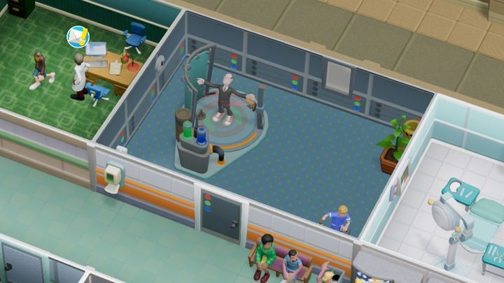 In this room, you can treat Grey Anatomy - Hospital Rooms in Two Point Hospital - Mechanics - Two Point Hospital Game Guide