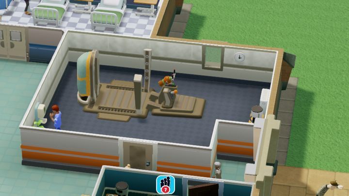 A room designed to treat Animal Magnetism - Hospital Rooms in Two Point Hospital - Mechanics - Two Point Hospital Game Guide