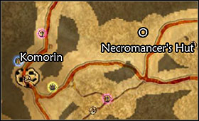 Necromancer's Hut location - Northern Border - Quests - Two Worlds - Game Guide and Walkthrough