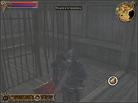 Before you decide to fight Ebrat, visit a girl who is being held in local prison - Karga camp - Quests - Two Worlds - Game Guide and Walkthrough