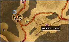 South-East of Komorin (it's called Groms' Siege) - Excavations - Quests - Two Worlds - Game Guide and Walkthrough
